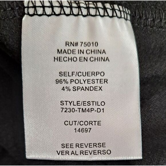 Kingston Grey Twist-Front Dress Black 2X - Picture 5 of 6